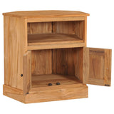 Corner Sideboard 60x45x60 cm Solid Teak Wood 288898
