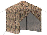Pop-up Gazebo with 4 Sidewalls Forest Camouflage POLYSTER iron 42036834