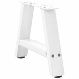 Coffee Table Legs A-Shaped 2 pcs White 40x cm Steel 4012813