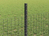 Welded Wire Fence with Post 10 x 0.5 m 3336553