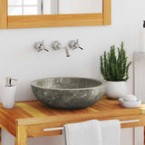 Sink Grey 40x12 cm Marble 149157