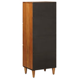 Highboard with Storage Walnut 40 x 33 x 110 cm Solid Mango Wood 4018253