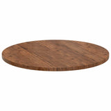 Table Top Dark Brown 80 x 2.5 cm Solid Oak Wood 42016011