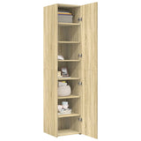 Highboard Sonoma Oak 40x42.5x185 cm Engineered Wood 3281401