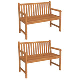 Garden Dining Set Natural Teak Solid teak wood One Size Durable 3157152