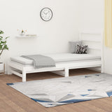 Pull-out Day Bed without Mattress White 2x cm 3108303