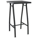 5 Piece Garden Bar Set Black 3073574