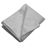 Tarpaulin 260 g/m 4x8 m Grey HDPE 151505