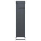 Firewood Rack Anthracite 25x25x100 cm Cold-rolled steel 864269