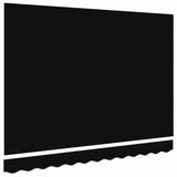 Awning Canopy Replacement for 3.5x2.5 m Black Polyester 42000545