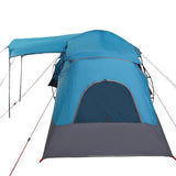 Family Tent with Roof Blue and Grey 721 x 335 x 212 cm 4100671