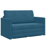 Sofa Bed Blue 124 x 204 x 61 cm Velvet 4106701