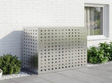 Air Conditioner Cover Silver 110 x 50 x 105 cm Galvanised Steel 8014148