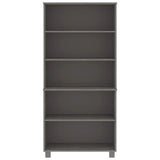 Highboard HAMAR Solid Wood Pine Light Grey 3100941