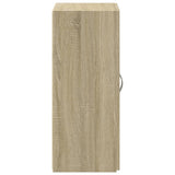 ZNTS File Cabinet Sonoma Oak 60x32x77.5 cm Engineered Wood 840767