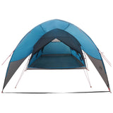 Tunnel Tent with Rainfly Water-Resistant 10-Person Blue 42042239