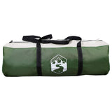 Cabin Tent 3-Person Green and White 320 x 320 x 203 cm 42004032