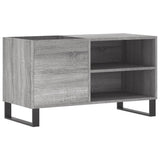 ZNTS Record Cabinet Grey Sonoma 85x38x48 cm Engineered Wood 831714