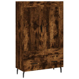 Highboard Smoked Oak 69.5x31x115 cm Engineered Wood 830345