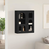 Hanging Cabinet Black 59 x 20 x 71.5 cm Engineered Wood 891355