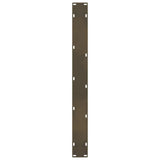 Dining Table Legs Natural Steel 2 pcs 70x cm Steel 4013311