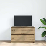 TV Cabinet Artisan Oak 80x35x54 cm Engineered Wood 861795