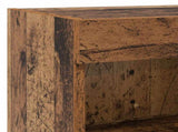 TV Wall Cabinet Set with LED 5 pcs Old Wood Engineered Wood 3403607