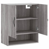 Wall Cabinet Grey Sonoma 60x31x70 cm Engineered Wood 829906