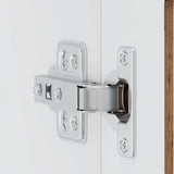 Kitchen Wall Cabinet with Glass Door Porto Old Wood 854155
