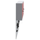 Tool Cabinet Set with Shelf 6 pcs Red Powder-Coated Steel 3321403