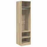 Wardrobe Sonoma Oak 50x50x200 cm Engineered Wood 800237