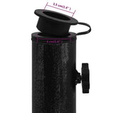 Umbrella Base Black 47x47x33 cm Cast Iron 317764