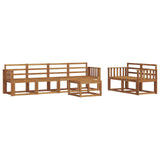 Outdoor Sofa Set 7 pcs Natural 3366037