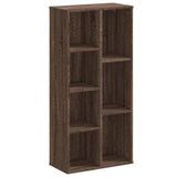 Bookcase Brown Oak 50x25x105 cm Engineered Wood 852795