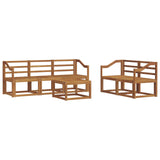 Outdoor Sofa Set 6 pcs Natural 3366022