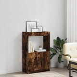 Highboard Smoked Oak 63x33x100 cm Engineered Wood 855101