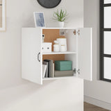 Floating Cabinet White Engineered Wood 60x31x60 cm 812897