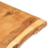 Table Top Solid Acacia Wood 118xx2.5 cm 286333