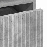 Bathroom Cabinet with Drawer Concrete Grey 31.5 x 33 x 190 cm 883407
