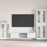 Sideboard FLORIN White 55.5 x 29 x 100 cm Engineered Wood 880251