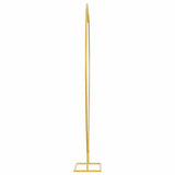 Wedding Arch Gold 195 x 35 x 211 cm Steel 42023034