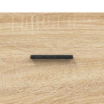 Highboard Sonoma Oak 69.5x34x180 cm Engineered Wood 3190040
