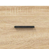 Highboard Sonoma Oak 69.5x34x180 cm Engineered Wood 3190040