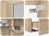 Bathroom Furniture Set 5 pcs Sonoma Oak 3407033