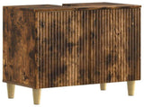 Bathroom Sink Cabinet ARNHEM Smoked Oak 59.5 x 31.5x 59 cm 896570