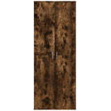 Highboard Smoked Oak 70x35x180 cm Engineered Wood 3276662
