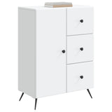 Sideboard with Drawer White 66 x 34.5 x 90 cm Engineered Wood 895545