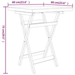 3 Piece Garden Dining Set Solid Wood Teak 3087189