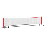 Tennis Net Folding Black and Red 396 x 92 x 87 cm Polyester 42012861