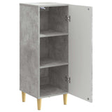 Sideboard Concrete Grey 33 x 34.5 x 90 cm Engineered Wood 894598